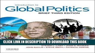 [EBOOK] DOWNLOAD Introduction to Global Politics: Brief, 3rd Edition READ NOW