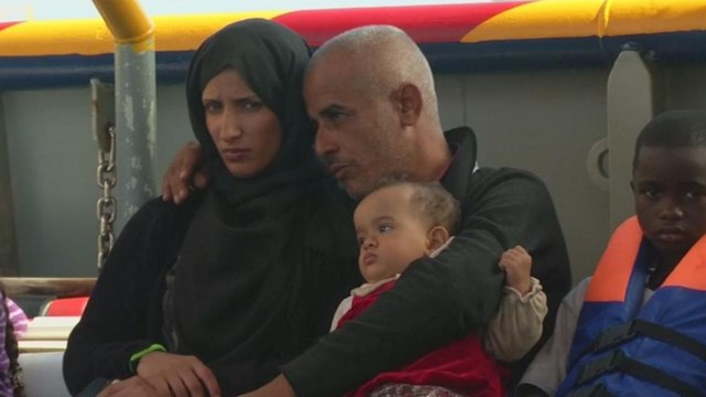 Over 300 migrants hoping to reach Italy rescued at sea