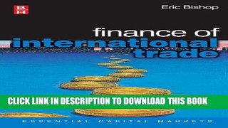 [Ebook] Finance of International Trade (Essential Capital Markets) Download Free