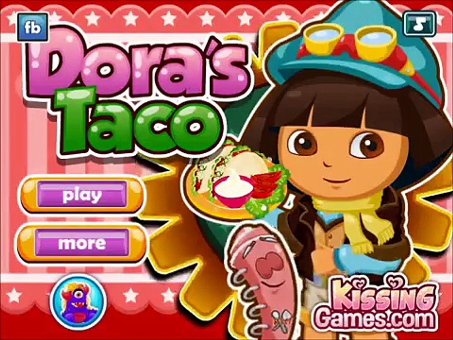 Baby Games To Play Doras Tacos Cooking Game Fun Dora Games Cooking Games For Little Girls Video Dailymotion