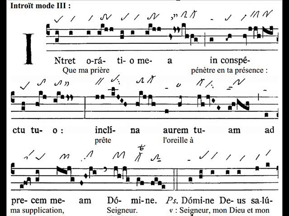 Introitus Intret oratio, Dominica XXXII TpA (32 TO)