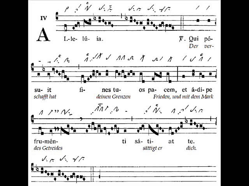 Alleluia Qui posuit, Dominica XXXII TpA (32 TO)