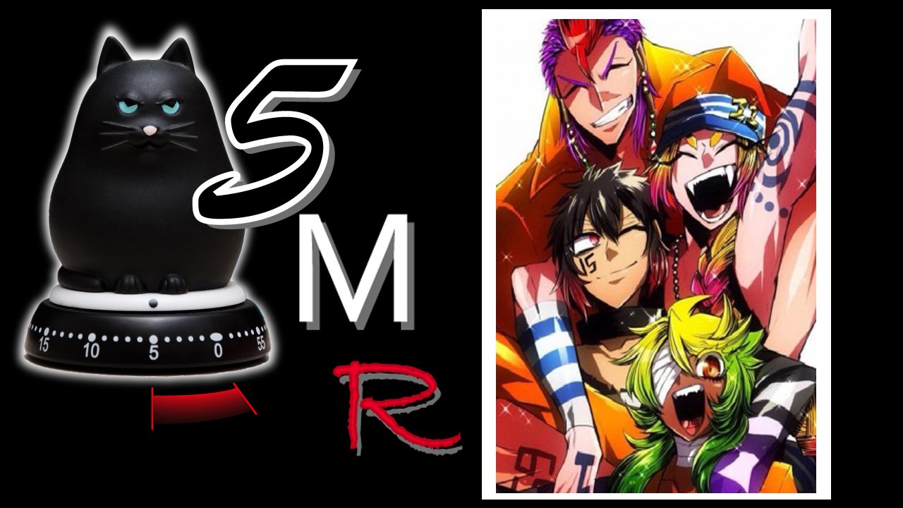 5 minutes season anime - fall 2016 - nanbaka