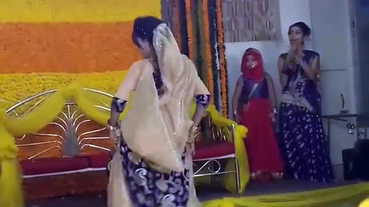 Girl Dancing On Wedding Party