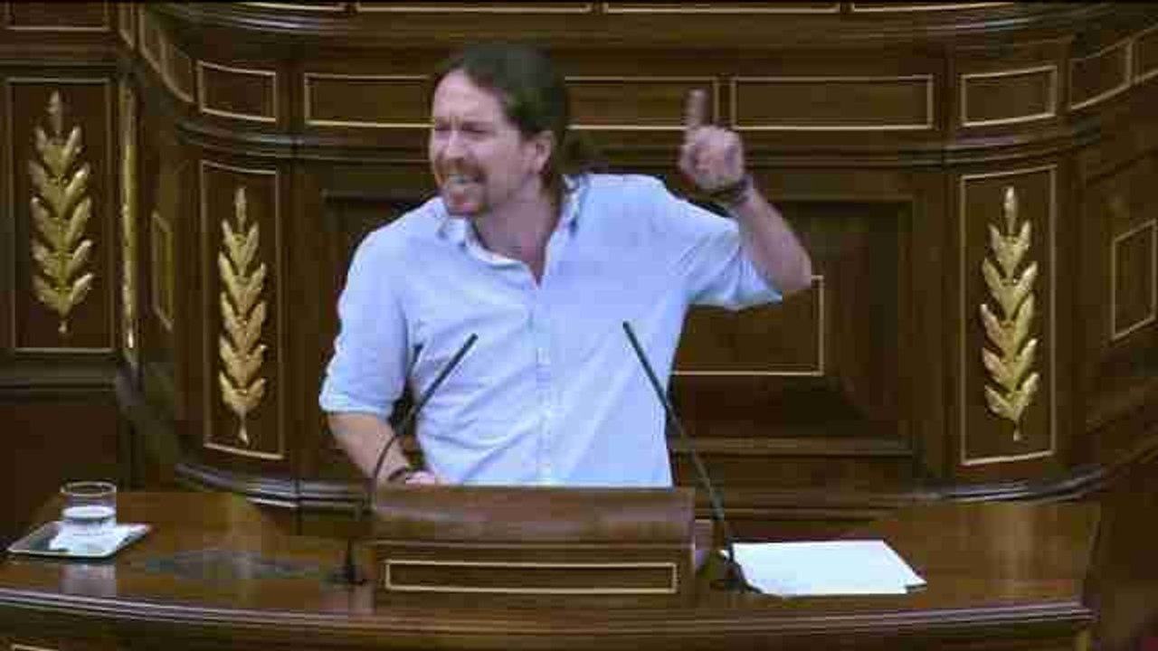 Pablo Iglesias: "Hay más delincuentes potenciales en esta cámara que fuera"