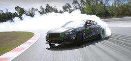 VÍDEO: Vaughn Gittin Jr. la lía con su Ford Mustang en Montmeló