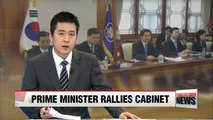 Prime Minister rallies Cabinet and calls for officials to not waver in their duties