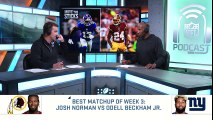 Odell Beckham Jr. vs. Josh Norman   Redskins vs. Giants   Move the Stick   NFL