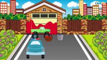 Monster Trucks Racing Together - Monster Trucks Cartoons For Children - Kids Videos Compilation