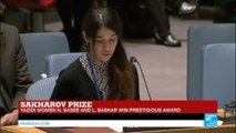 Sakharov Prize: Yazidi women who escaped sexual enslavement by ISIS win presitigious award