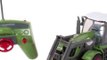 tracteur jouet pour enfants avec chargeur frontal et  contrôle à distance échelle 1:28