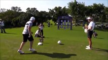 Manchester United Legend Paul Scholes Showing Off His Skills