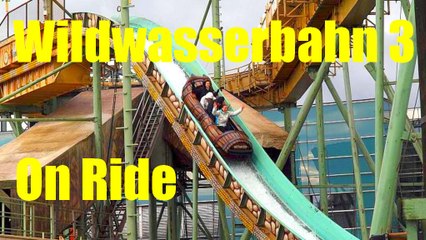 Wildwasserbahn 3 le plus grand flume ride transportable du monde