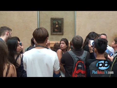 Tấp nập ngắm nàng Mona Lisa ở bảo tàng Louvre, thủ đô Paris