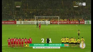 Borussia Dortmund vs Union Berlin 1-1 penalties(3-0)