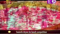 SAANCHI ARYAN KE BEECH COMPETITION -Ek Rishta Sajhedari Ka 28th October 2016 News