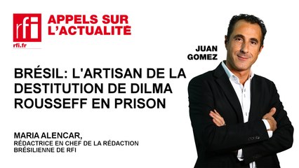 Brésil: l'artisan de la destitution de Dilma Rousseff en prison