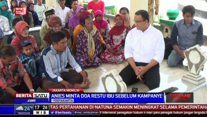 Pulang ke Yogya, Anies Minta Restu Ibunda