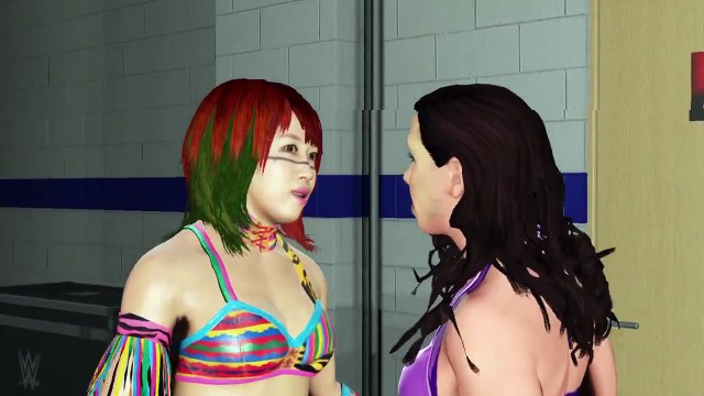 WWE 2K17: Mickie James vs. Asuka (Backstage Fight)