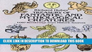 Ebook Treasury of Fantastic and Mythological Creatures: 1,087 Renderings from Historic Sources