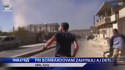 PRI BOMBARDOVANI ZAHYNULI AJ DETI