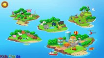 Puzzle Islands | Best Way To Learn Animals Names For Kids