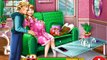 Disney Princess Frozen Sisters Elsa, Anna & Rapunzel Mommy Twins Birth Care & Baby Birth Care Game