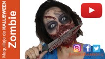 Maquillaje para tu disfraz de Halloween. Zombie