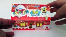 Kinder Surprise Eggs Unboxing Christmas Eggs toy gift - Kinder sorpresa huevo juguete regalo navidad