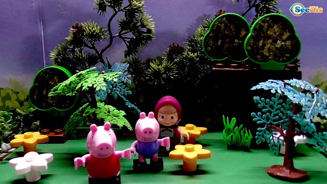 Свинка Пеппа Мультики с Игрушками - Пеппа с друзьями прыгают по ЛУЖАМ - Серия 83 Peppa Pig