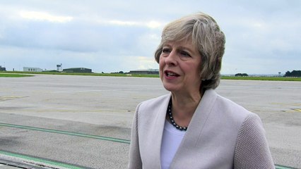 Theresa May says that Heathrow will benefit the South West