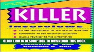 Best Seller Killer Interviews Free Read