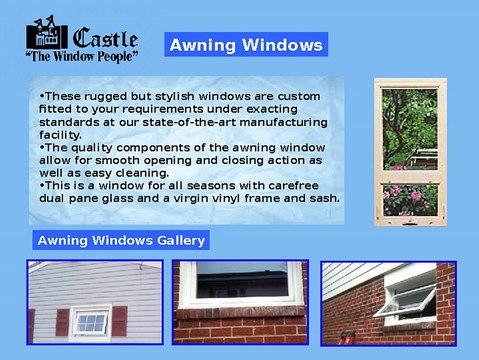 Slider Windows | Castle Windows