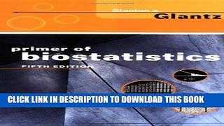 Ebook Primer of Biostatistics Free Read