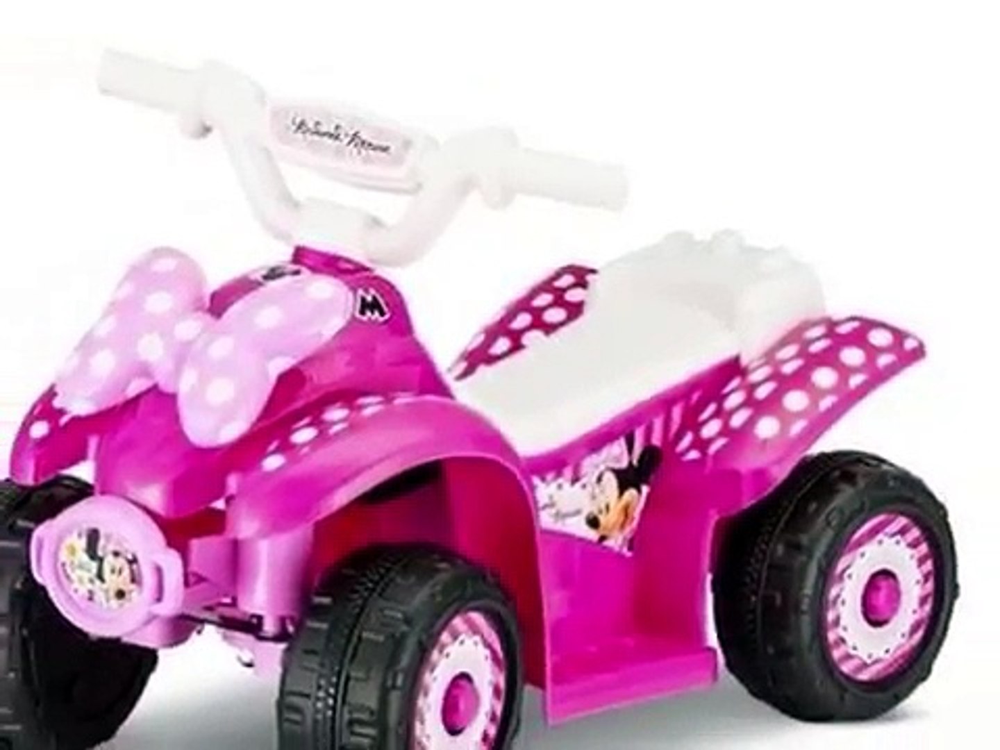 disney junior minnie battery powered quad ride on