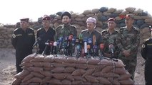 2-Musul Ikby Başkanı Barzani Iiyk Başkanı Seyyid Ammar El-Hekim Ile Ortak Basın Toplantısı Düzenledi