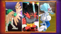 Pokémon Sol y Luna - Evoluciones fianles de los Pokémon iniciales