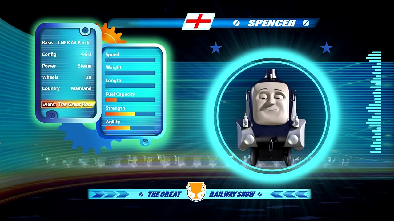 Thomas & Friends-The Great Race-Spencer of the UK HD