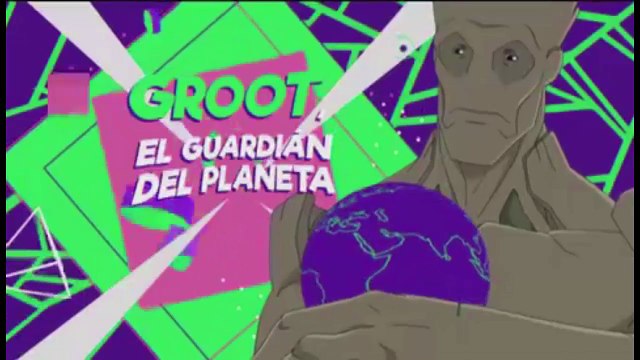 PROMO 2 SÉ UN GUARDIÁN DEL PLANETA COMO GROOT (GUARDIANES DE LA GALAXIA) EN DISNEY XD