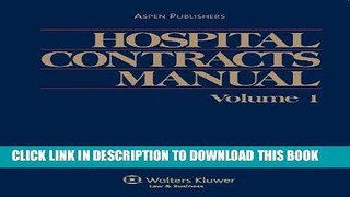 [FREE] EBOOK Hospital Contracts Manual BEST COLLECTION