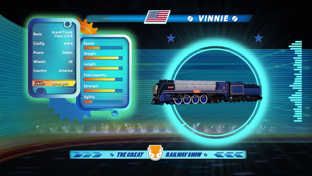Thomas & Friends-The Great Race-Vinnie of North America HD - video  Dailymotion