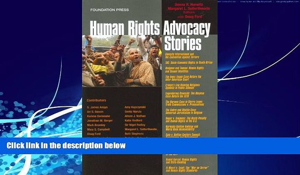 Big Deals Human Rights Advocacy Stories (Law Stories) Full Ebooks Best Seller