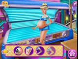 Disney Princess Cinderella Pregnant Tanning Solarium - Games for Little Children