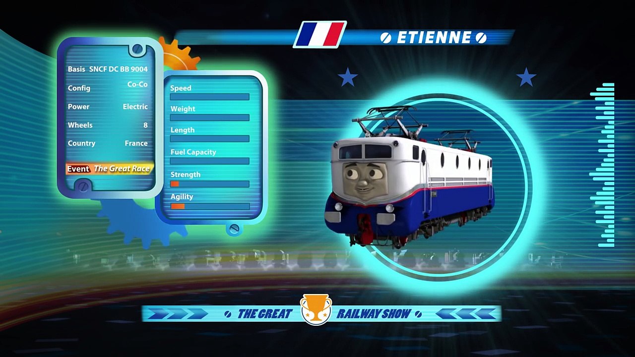 Thomas Friends The Great Race tienne of France HD