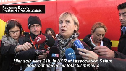 Calais: "68 mineurs" repérés  mercredi soir dans le bidonville