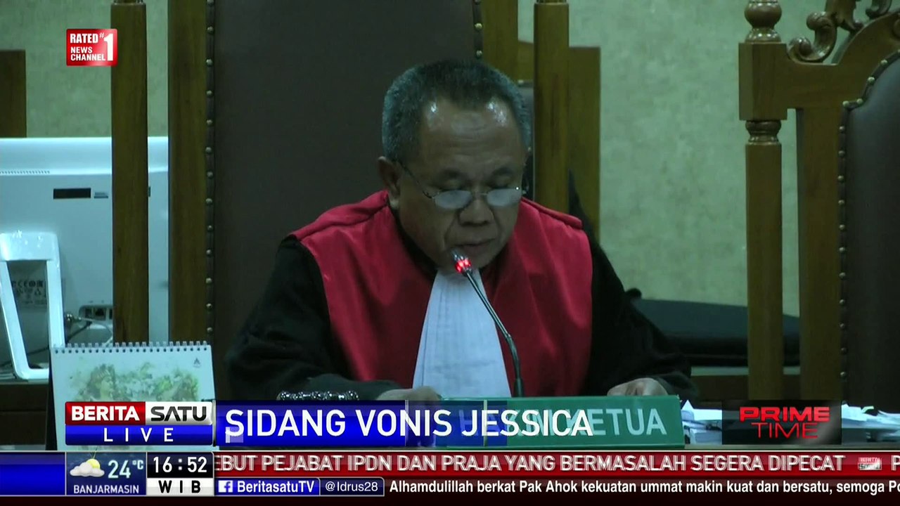 Jesicca Wongso Di Vonis 20 Tahun Penjara
