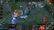 SKT vs ROX - Game 1 Semi Finals Worlds 2016 - LoL S6 World Championship SK Telecom T1 vs Rox Tigers_117