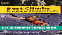 Ebook Best Climbs Tahquitz and Suicide Rocks (Best Climbs Series) Free Download