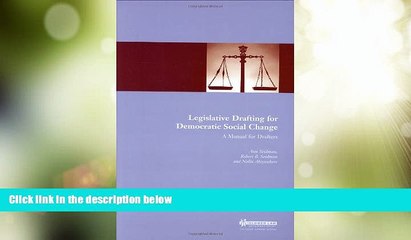 Big Deals  Legislative Drafting for Democratic Social Change: A Manual for Drafters  Full Read