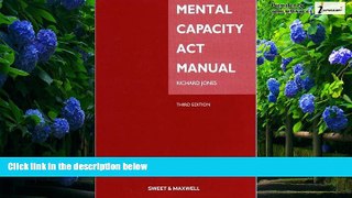 Books to Read  Mental Capacity Act Manual  Full Ebooks Best Seller